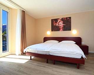 Twin Lakeview Balcony Room